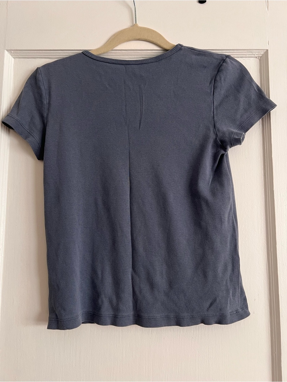Brandy Melville Washed Blue '44' Graphic Tee - Picture 4 of 4